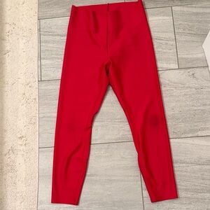 Alo yoga red leggings size large